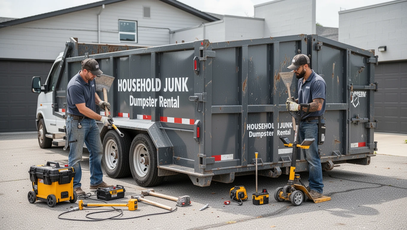 Household Junk Dumpster Rental